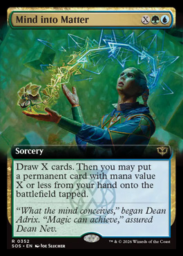 Mind into Matter - Secrets of Strixhaven MTG spoiler