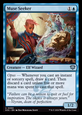 Muse Seeker - Secrets of Strixhaven MTG spoiler