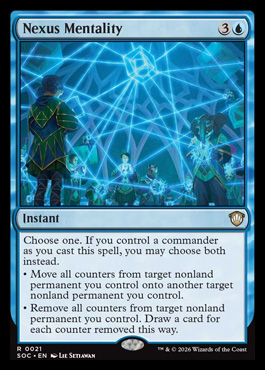 Nexus Mentality - Secrets of Strixhaven MTG spoiler