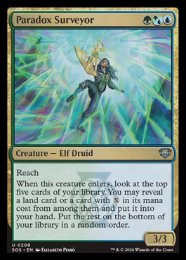 Paradox Surveyor - Secrets of Strixhaven MTG spoiler