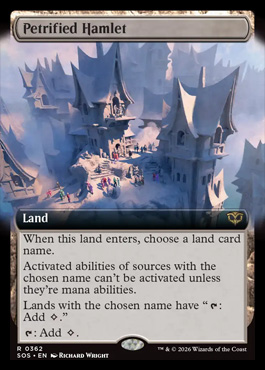 Petrified Hamlet - Secrets of Strixhaven MTG spoiler