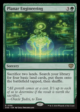 Planar Engineering - Secrets of Strixhaven MTG spoiler