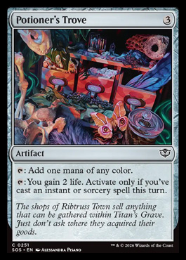 Potioner's Trove - Secrets of Strixhaven MTG spoiler