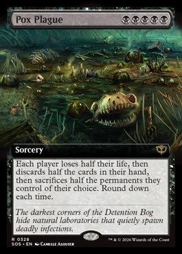 Pox Plague - Secrets of Strixhaven MTG spoiler