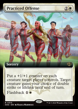 Practiced Offense - Secrets of Strixhaven MTG spoiler