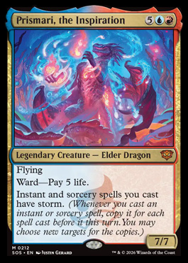 Prismari, the Inspiration - Secrets of Strixhaven MTG spoiler