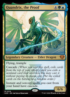 Quandrix, the Proof - Secrets of Strixhaven MTG spoiler