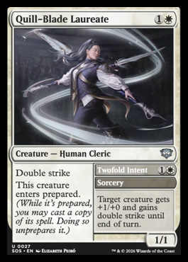 quillbladelaureate - Secrets of Strixhaven MTG spoiler