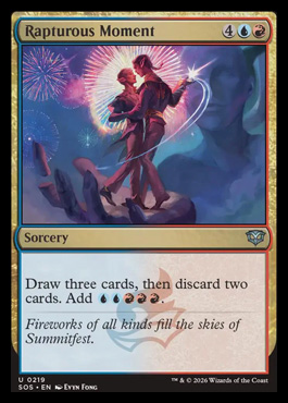 Rapturous Moment - Secrets of Strixhaven MTG spoiler