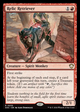 Relic Retriever - Secrets of Strixhaven MTG spoiler