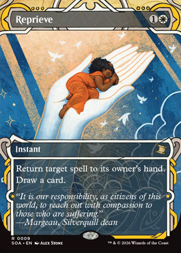 reprieve - Secrets of Strixhaven MTG spoiler