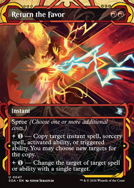 returnthefavor - Secrets of Strixhaven MTG spoiler