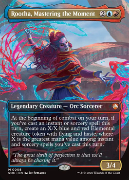 Rootha, Mastering the Moment - Secrets of Strixhaven MTG spoiler
