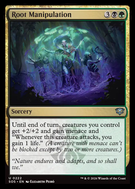 Root Manipulation - Secrets of Strixhaven MTG spoiler