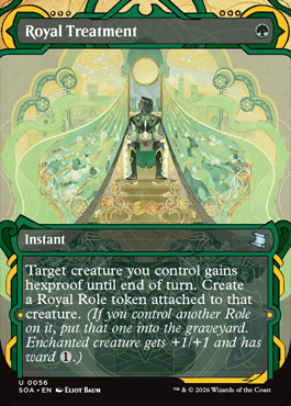 royaltreatment - Secrets of Strixhaven MTG spoiler