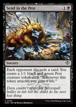 Send in the Pest - Secrets of Strixhaven MTG spoiler