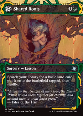 sharedroots - Secrets of Strixhaven MTG spoiler