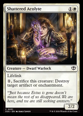Shattered Acolyte - Secrets of Strixhaven MTG spoiler