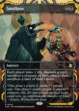 smallpox - Secrets of Strixhaven MTG spoiler