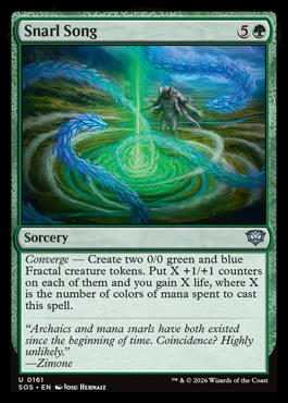 Snarl Song - Secrets of Strixhaven MTG spoiler