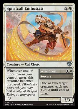 spiritcallenthusiast - Secrets of Strixhaven MTG spoiler