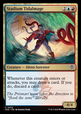 Stadium Tidalmage - Secrets of Strixhaven MTG spoiler
