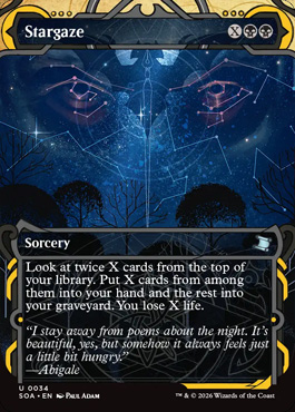 stargaze - Secrets of Strixhaven MTG spoiler