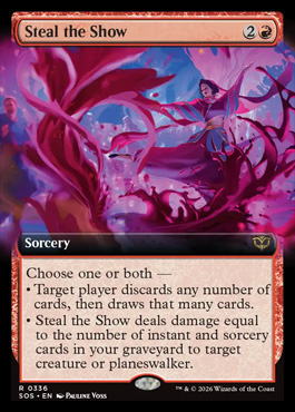 Steal the Show - Secrets of Strixhaven MTG spoiler
