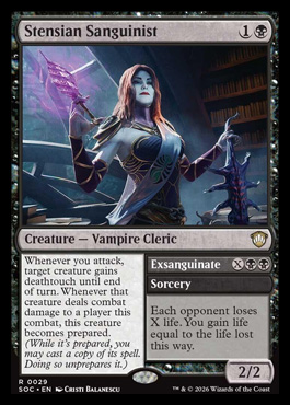 stensiansanguinist - Secrets of Strixhaven MTG spoiler