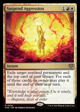 suspendaggressionf - Secrets of Strixhaven MTG spoiler