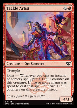 Tackle Artist - Secrets of Strixhaven MTG spoiler