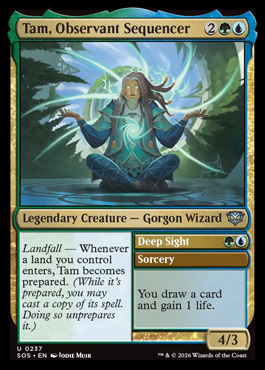 tamobservantsequencer - Secrets of Strixhaven MTG spoiler