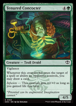 Tenured Concocter - Secrets of Strixhaven MTG spoiler