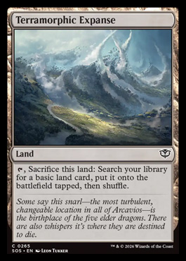 Terramorphic Expanse - Secrets of Strixhaven MTG spoiler