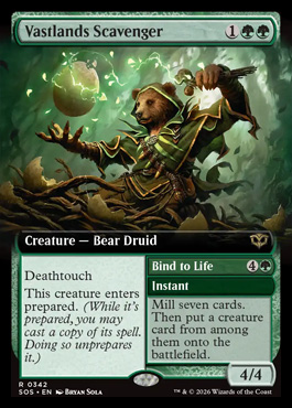 vastlandsscavenger - Secrets of Strixhaven MTG spoiler