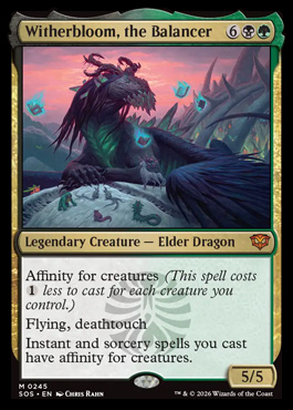 Witherbloom, the Balancer - Secrets of Strixhaven MTG spoiler