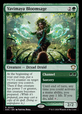 yavimayabloomsage - Secrets of Strixhaven MTG spoiler
