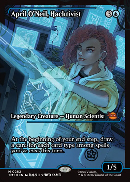 apriloneilhacktivistp - Teenage Mutant Ninja Turtles MTG spoiler