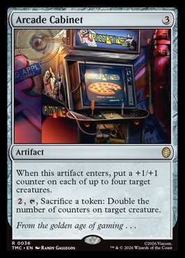 arcadecabinet - Teenage Mutant Ninja Turtles MTG spoiler