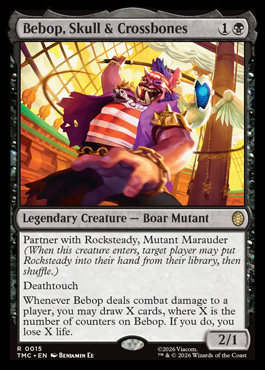 bebopskullandcrossbones - Teenage Mutant Ninja Turtles MTG spoiler