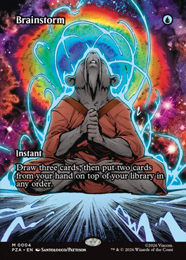 brainstorm - Teenage Mutant Ninja Turtles MTG spoiler
