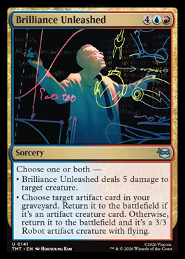 Brilliance Unleashed - Teenage Mutant Ninja Turtles MTG spoiler