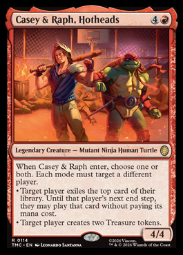 caseyandraphhotheads - Teenage Mutant Ninja Turtles MTG spoiler