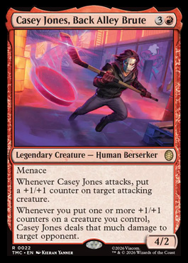 caseyjonesbackalleybrute - Teenage Mutant Ninja Turtles MTG spoiler