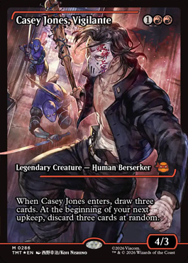caseyjonesvigilantep - Teenage Mutant Ninja Turtles MTG spoiler