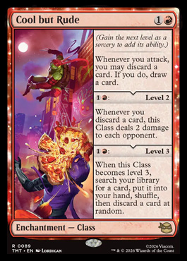 Cool but Rude - Teenage Mutant Ninja Turtles MTG spoiler