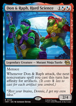 donandraphhardscience - Teenage Mutant Ninja Turtles MTG spoiler