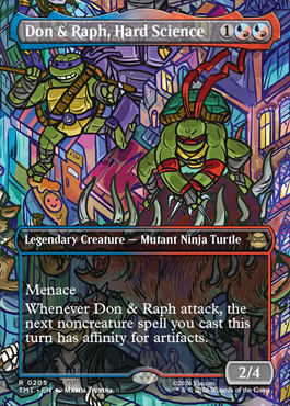 donandraphhardsciencep - Teenage Mutant Ninja Turtles MTG spoiler