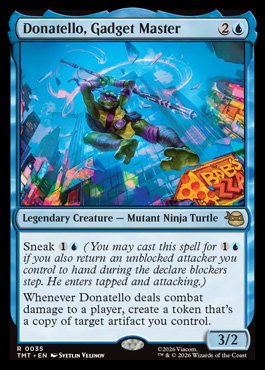 Donatello, Gadget Master - Teenage Mutant Ninja Turtles MTG spoiler