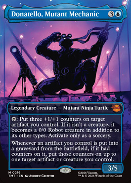 donatellomutantmechanicp - Teenage Mutant Ninja Turtles MTG spoiler